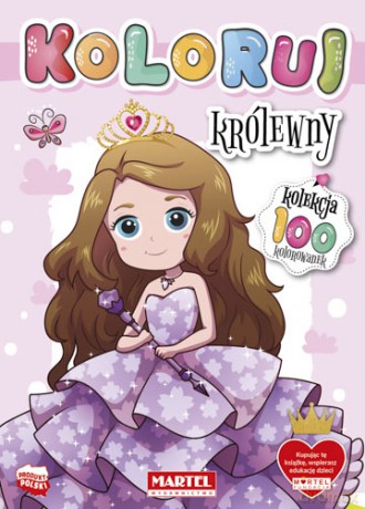 Królewny. Koloruj [KSIĄŻKA]
