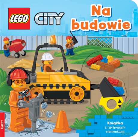 LEGO city Na budowie Książka z ruchomymi elementami PPS-6002 [KSIĄŻKA]