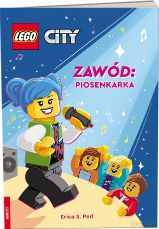 LEGO city Zawód piosenkarka RBS-6001 - Erica S. Pearl [KSIĄŻKA]
