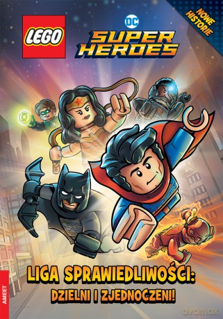 LEGO DC comics Liga sprawiedliwości Dzielni i zjednoczeni! LNR-6452 - Philip Madden [KSIĄŻKA]