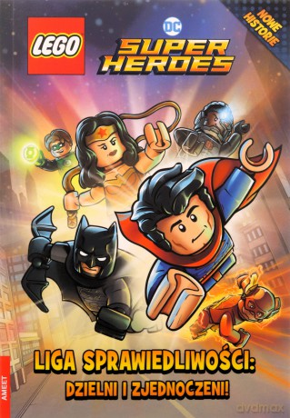 LEGO DC comics Liga sprawiedliwości Dzielni i zjednoczeni! LNR-6452 - Philip Madden [KSIĄŻKA]