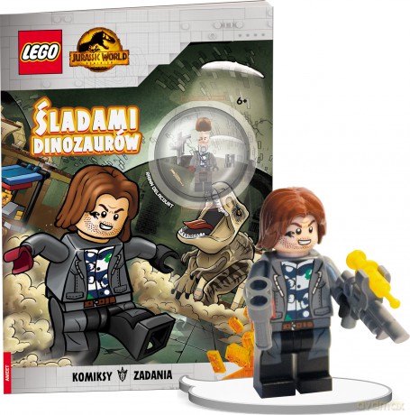 LEGO Jraussic World Śladami dinozaurów LNC-6203S1 [KSIĄŻKA]