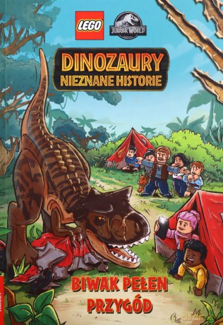 LEGO Jurassic World Biwak pełen przygód JMG-6202 [KSIĄŻKA]