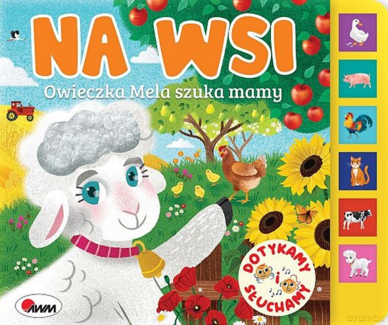 Na wsi. Owieczka Mela szuka mamy - Natalia Kawałko-Dzikowska [KSIĄŻKA]