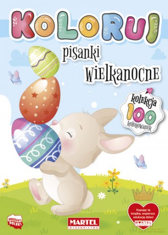 Pisanki wielkanocne. Koloruj [KSIĄŻKA]