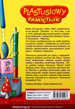 Plastusiowy pamiętnik - Maria Kownacka [KSIĄŻKA]