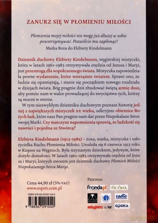 Płomień Miłości Niepokalanego Serca Maryi - Elżbieta Kindelmann [KSIĄŻKA]
