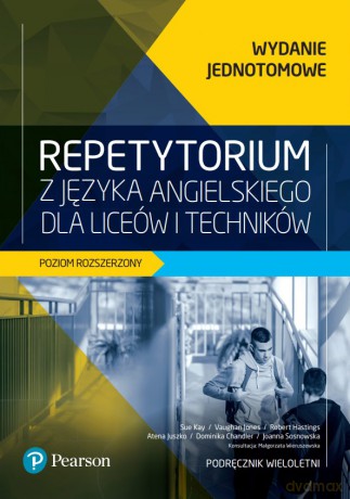 Repetytorium z języka angielskiego dla liceów i techników poziom rozszerzony z materiałem podstawowym + eBook [KSIĄŻKA]