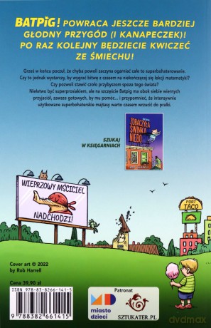 Świnka wysokich lotów. Batpig (Tom 2) - Rob Harrell [KOMIKS]
