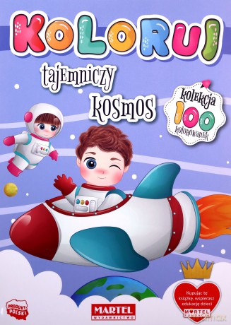 Tajemniczy kosmos. Koloruj [KSIĄŻKA]