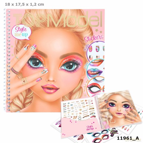 Zestaw Dress Me Up Face Top Model 11961A [KSIĄŻKA]