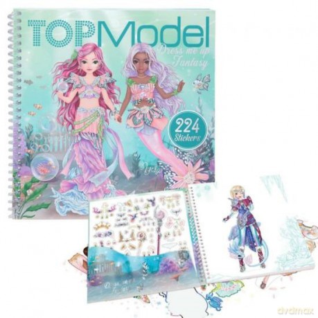 Zestaw Fantasy Dress me Up TOPModel z naklejkami 11964A [KSIĄŻKA]