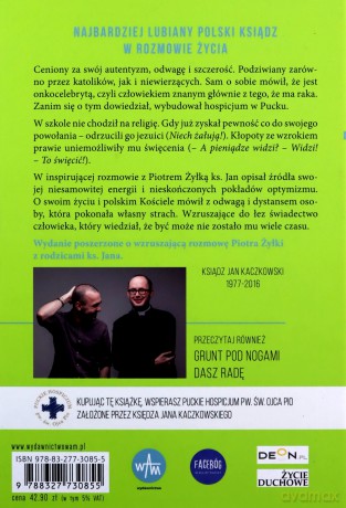 Życie na pełnej petardzie czyli wiara, polędwica i miłość - Jan Kaczkowski, Piotr Żyłka [KSIĄŻKA]
