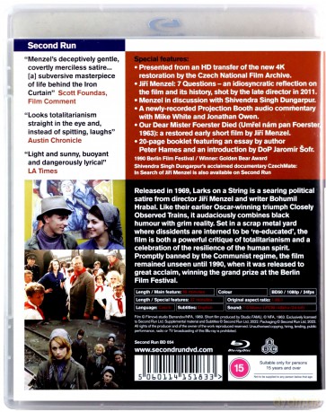 Larks on a String (Skowronki na uwięzi) [Blu-Ray]