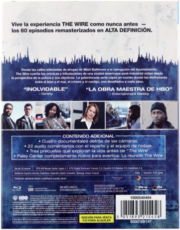 The Wire Season 1-5 (Prawo ulicy) [BOX] [20xBlu-Ray]