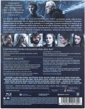 Game of Thrones Season 6 (Gra o Tron) [4xBlu-Ray]
