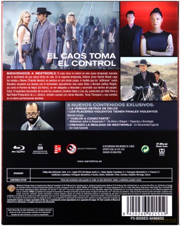 Westworld Season 2 [3xBlu-Ray]