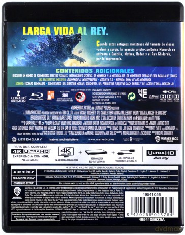 Godzilla II: Król potworów [Blu-Ray 4K]+[Blu-Ray]