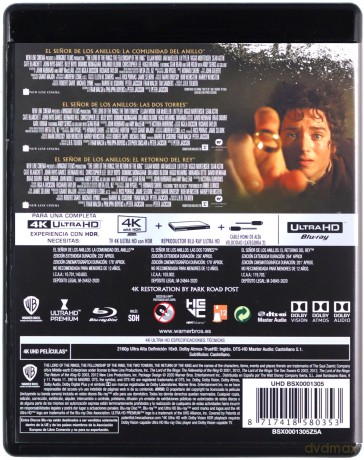 Władca Pierścieni Trylogia [BOX] [9xBlu-Ray 4K]