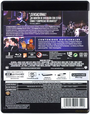 Powrót Batmana [Blu-Ray 4K]+[Blu-Ray]