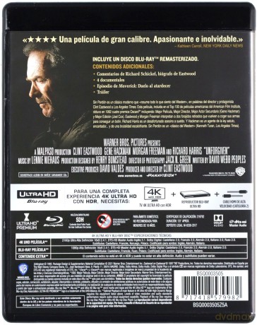 Bez przebaczenia [Blu-Ray 4K]+[Blu-Ray]