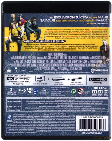 Legion Samobójców: The Suicide Squad [Blu-Ray 4K]+[Blu-Ray]