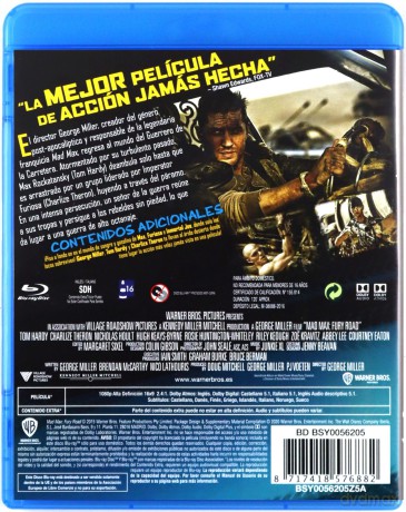 Mad Max: Fury Road (Mad Max: Na drodze gniewu) [Blu-Ray]