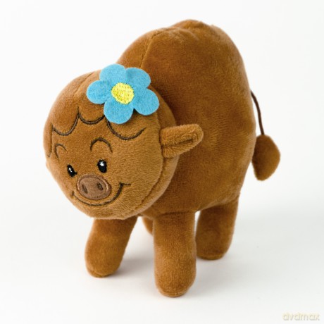 Żubr Pompik - Maskotka Polinka 14 cm