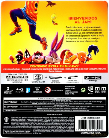 Kosmiczny mecz: Nowa era (steelbook) [Blu-Ray 4K]+[Blu-Ray]