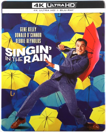 Singin' in the Rain (Deszczowa piosenka) (steelbook) [Blu-Ray 4K]+[Blu-Ray]