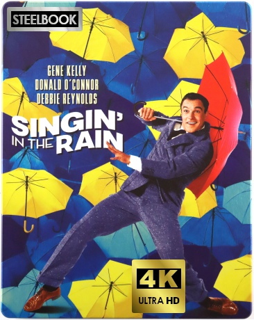 Singin' in the Rain (Deszczowa piosenka) (steelbook) [Blu-Ray 4K]+[Blu-Ray]