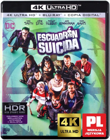 Legion samobójców [Blu-Ray 4K]+[Blu-Ray]