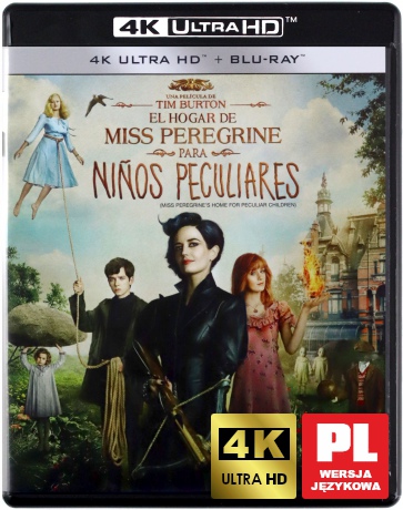 Miss Peregrine's Home for Peculiar Children (Osobliwy dom pani Peregrine) [Blu-Ray 4K]+[Blu-Ray]