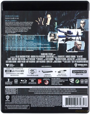 Matrix [Blu-Ray 4K]+[2xBlu-Ray]