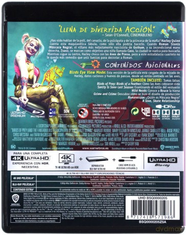 Ptaki nocy (i fantastyczna emancypacja pewnej Harley Quinn [Blu-Ray 4K]+[Blu-Ray]