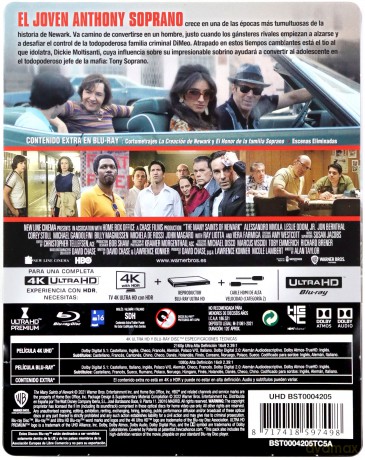 Wszyscy święci New Jersey (steelbook) [Blu-Ray 4K]+[Blu-Ray]