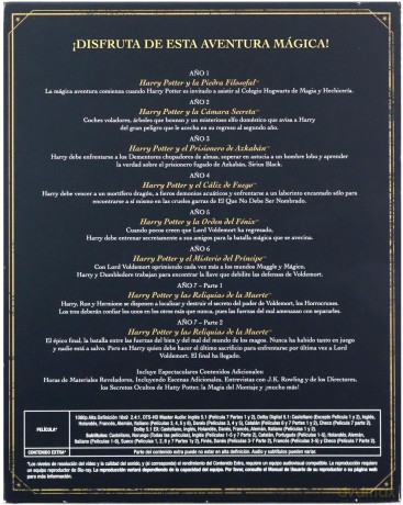 Harry Potter Complete Collection [BOX] [8xBlu-Ray]