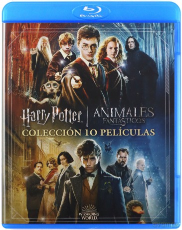 Harry Potter Complete Collection / Fantastic Beasts 1-2 [BOX] [10xBlu-Ray]