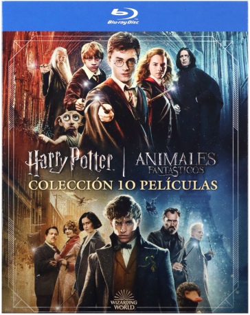 Harry Potter Complete Collection / Fantastic Beasts 1-2 [BOX] [10xBlu-Ray]