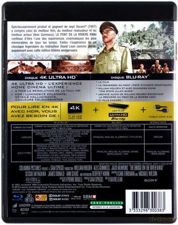 Most na rzece Kwai [Blu-Ray 4K]+[Blu-Ray]