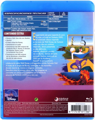 Fantazja 2000 (Disney) [Blu-Ray]