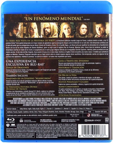Gra o tron Sezon 5 [4xBlu-Ray]