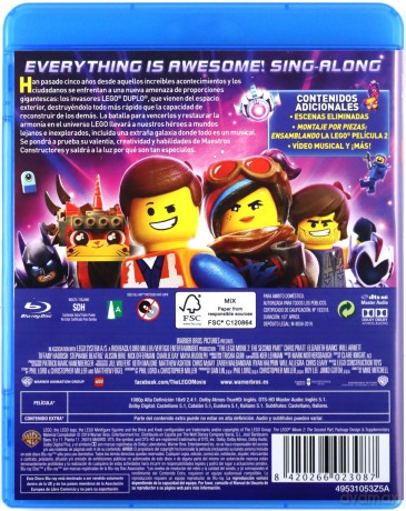 The Lego Movie 2: The Second Part (Lego: Przygoda 2) [Blu-Ray]