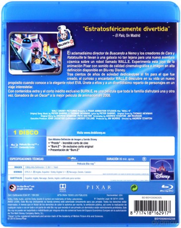 WALL-E (Disney) [Blu-Ray]