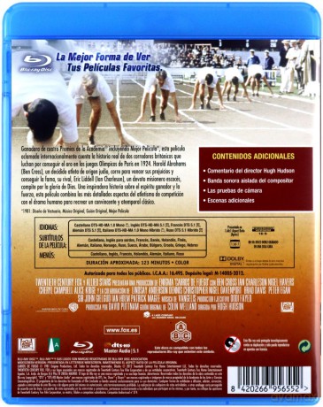 Chariots of Fire (Rydwany ognia) [Blu-Ray]