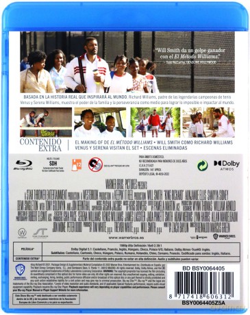 King Richard: Zwycięska rodzina [Blu-Ray]