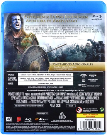 Braveheart - Waleczne Serce [Blu-Ray]