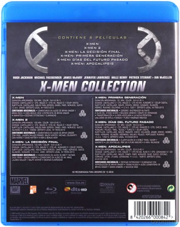 X-Men Saga [6xBlu-Ray]