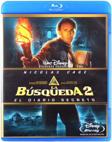 National Treasure: Book of Secrets (Skarb narodów: Księga tajemnic) (Disney) [Blu-Ray]