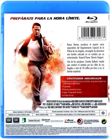 Speed (Niebezpieczna prędkość) [Blu-Ray]